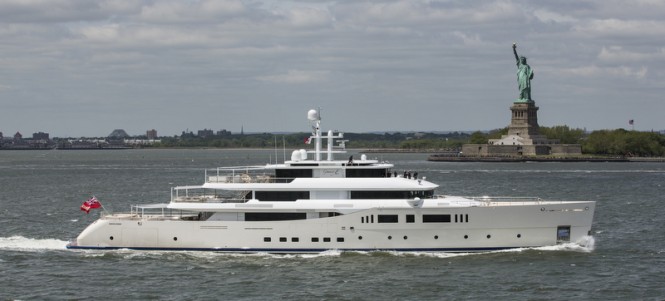 Luxury yacht GRACE E - Photo by Onne van der Wal