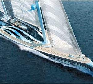 Striking Superyacht INNATUS project by Jacob Edens