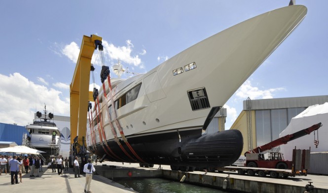 Luxury yacht Scorpion ready to hit the water