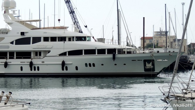 Luxury yacht VICA - Photo by Roberto Malfatti