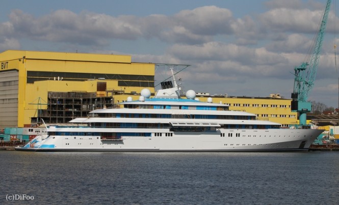 Motor Yacht GOLDEN ODYSSEY (Project Tatiana) - Photo credit to DiFoo