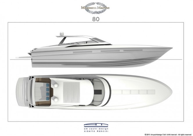 New 24m motor yacht Magnum Marine 80 by AM Yacht Design