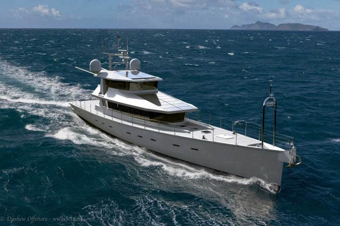 New 40m superyacht FPB 130 design unveiled by Steve Dashew
