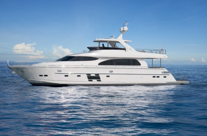 Newly launched Horizon E78 Yacht