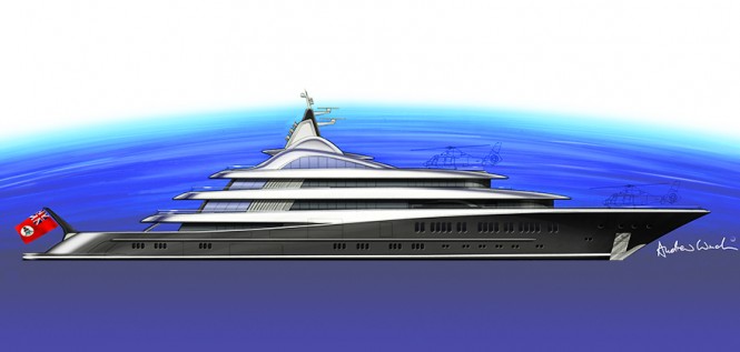 Yacht PALO ALTO was designed by Andrew Winch Designs