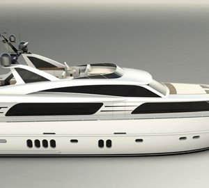 New Continental III 25.00 RPH Motor Yacht JANGADA splashes at Wim van der Valk