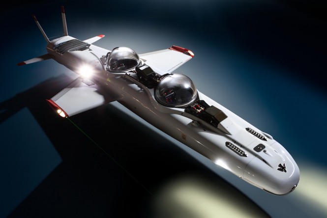 Super Falcon flying sub from DeepFlight