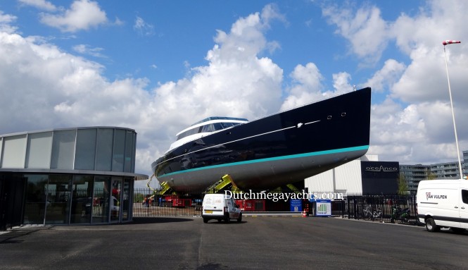 Superyacht Project 85 to be launched soon - Photo by Dutchmegayachts