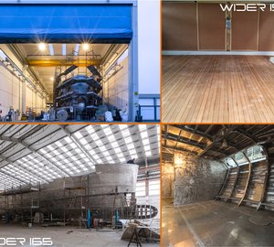 Highly Innovative WIDER 150 Motor Yacht GENESIS with delivery in September 2015