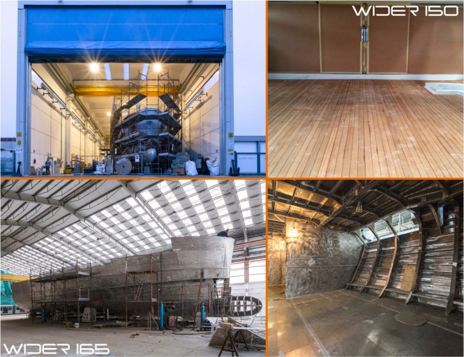 Superyacht WIDER 150 and Motor Yacht WIDER 165