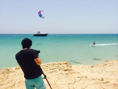 The eye-catching Predator 108 superyacht “ICU” will feature in shows for M6 and L’Equipe TV