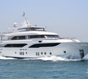 Take a glimpse at New MAJESTY 155 Yacht – Gulf Craft’s largest and latest addition to Majesty Yachts brand