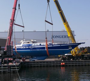 Refit of Iconic Jongert 32DS Sailing Yacht TAMER II completed