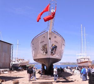 Launch of Modern Classic 46m Sailing Yacht ZANZIBA