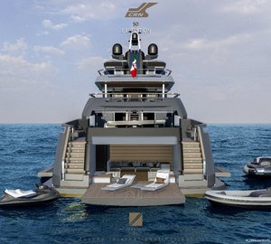 First interior renderings of striking 50m Explorer Yacht TESEO concept by Zuccon International Project