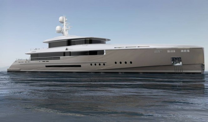 50m Explorer Yacht ENDURANCE 50 designed by Team For Design – by Enrico Gobbi