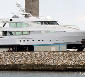 CMN Line 49 Motor Yacht MIM spotted at BENETTI