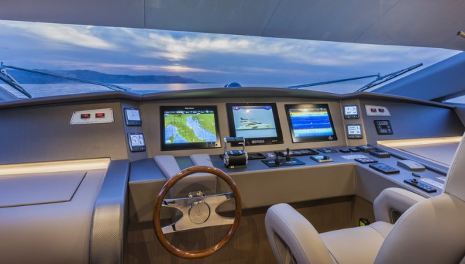DOLLY superyacht - Wheelhouse