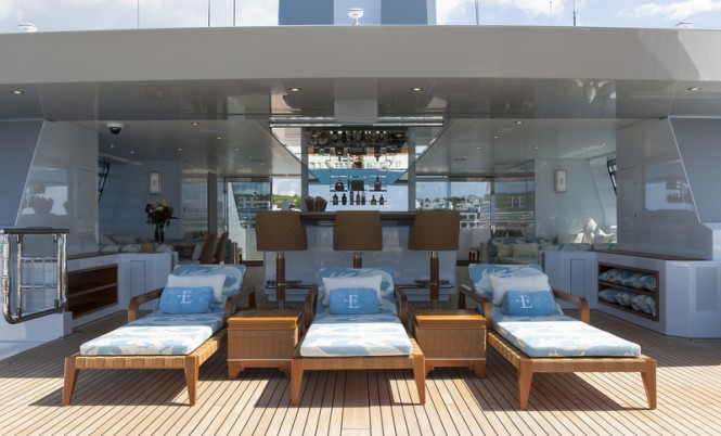 ESTER III Yacht - Sun Deck - Photo by Klaus Jordan