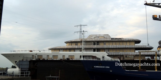 Feadship Mega yacht Hull 695 - Photo by Dutchmegayachts