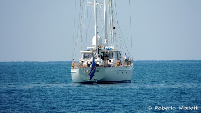 GALILEO Yacht - aft view - Photo by Roberto Malfatti