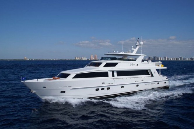 Luxury charter yacht SEAFARER