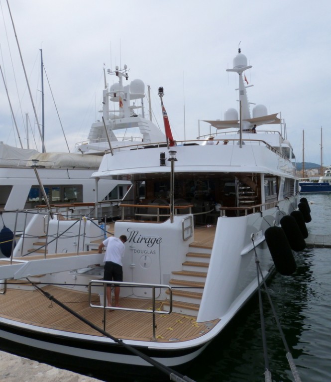 Luxury motor yacht MIRAGE at STP Shipyard Palma