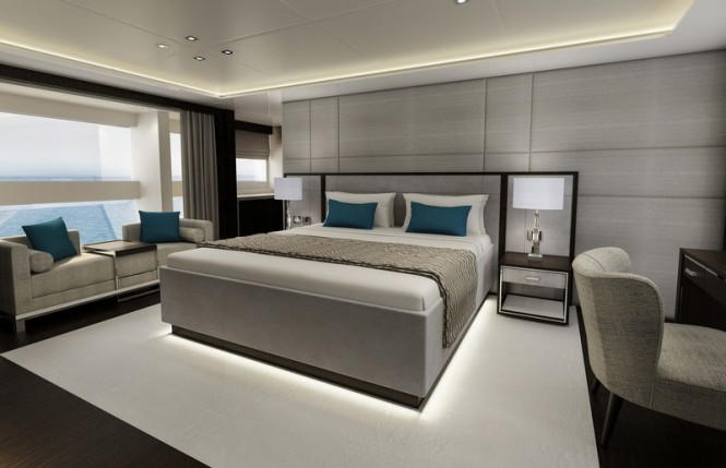 Luxury yacht '116 Yacht' - Master Suite
