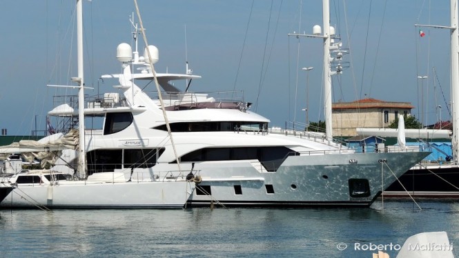Luxury yacht ATTITUDE - Photo by Roberto Malfatti