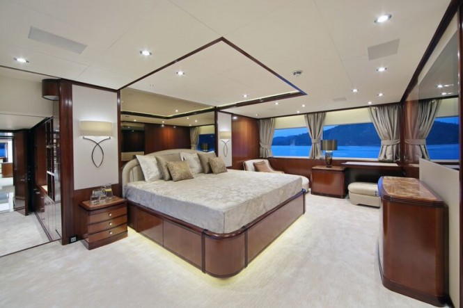 Luxury yacht VICA - Cabin - Photo by Thierry Ameller