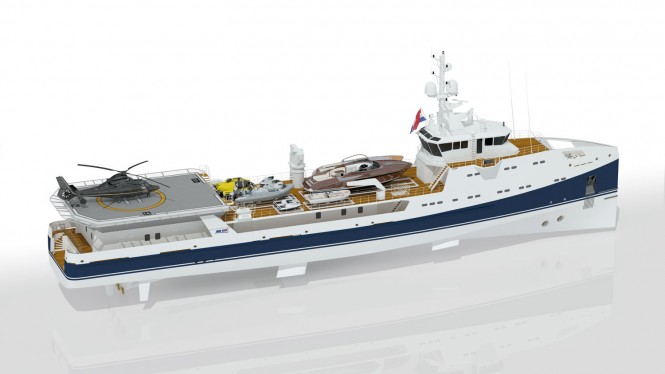 Mega Yacht Support Vessel SEA AXE 6911