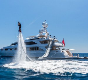 Thinking about a Mediterranean Yacht Vacation? 50m QM OF LONDON superyacht has it all!