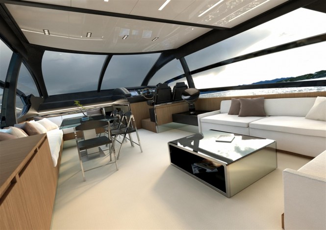 Motor yacht RIVA 76 Coupé - Saloon