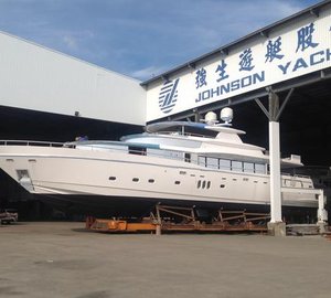 Technical launch of new Johnson 108’ Yacht
