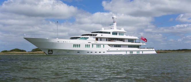 Newly refitted 70m Mega Yacht SIRAN