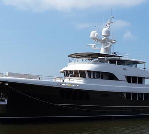 Re-launch of Beautiful Superyacht CaryAli at Balk Shipyard