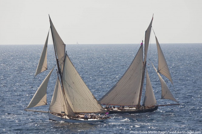 Partridge and Marigold Yachts under sail - Photo by Gilles Martin-Raget