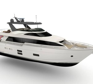 New Motor Yacht Hatteras 70 taking shape