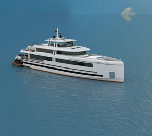 Mengi Yay starts working on new 45m Motor Yacht AQUARIUS (NB93)