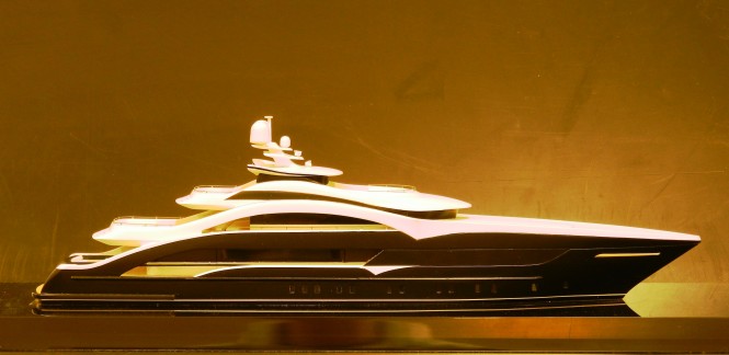 Rendering of the 50m Heesen motor yacht YN 17350
