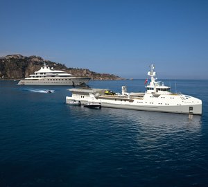Sale of First 69m SEA AXE 6911 Yacht Support Vessel with Heli Hangar