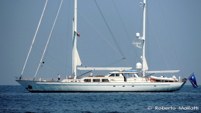 Sailing yacht GALILEO by Palmer Johnson in Tuscany, Italy - Photo by Roberto Malfatti