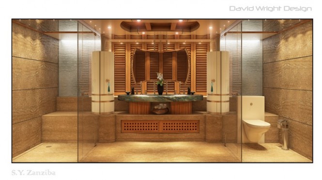 Sailing yacht Zanziba - Bathroom