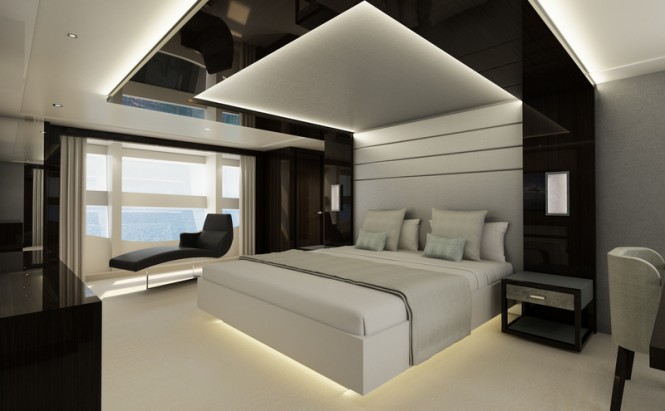 Sunseeker 131 Yacht - Master Stateroom