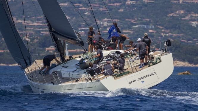 Super yacht Grande Orazio, Division C - Loro Piana Superyacht Regatta 2015. Photo Carlo Borlenghi