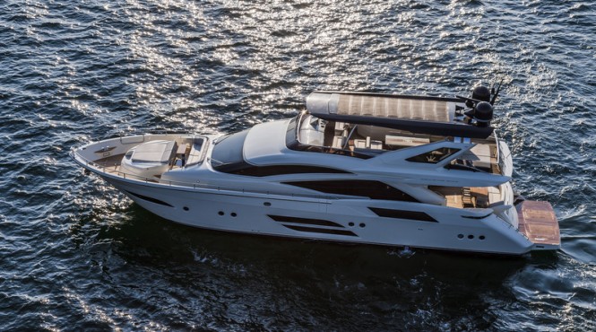 Superyacht DOLLY from above