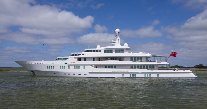 Superyacht SIRAN - side view