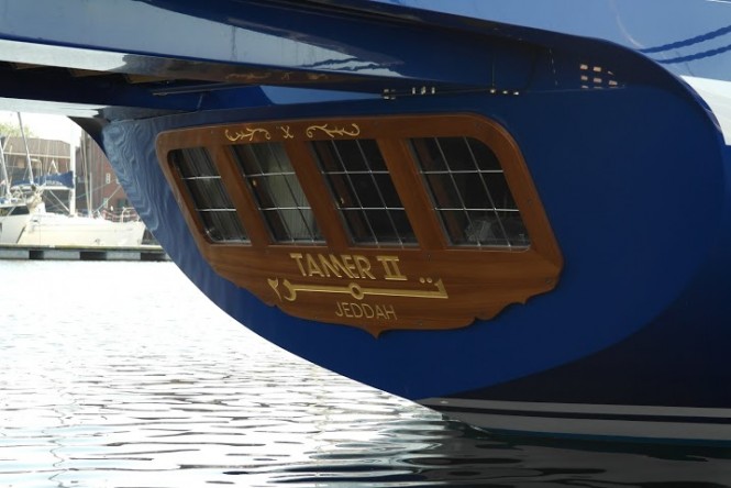 Tamer II Yacht - aft view