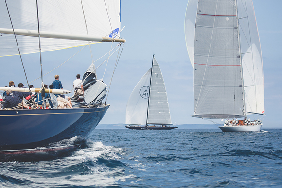 Velsheda, Lionheart and Ranger Yachts © Andrew Wright