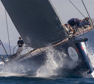 Overall Victory for Wally Cento Superyacht MAGIC CARPET CUBED at Giraglia Rolex Cup 2015